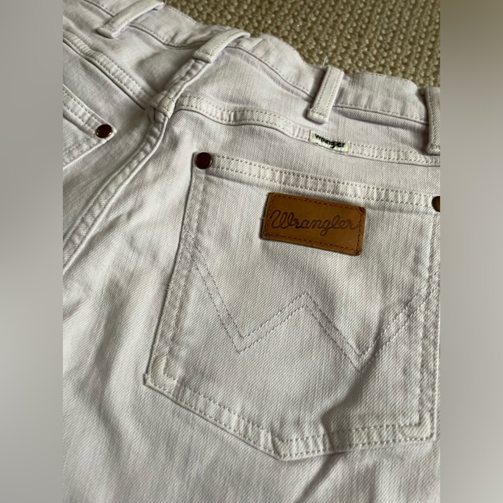 VINTAGE Wrangler Light Purple/Lilac Bootcut Jeans - Picture 12 of 16